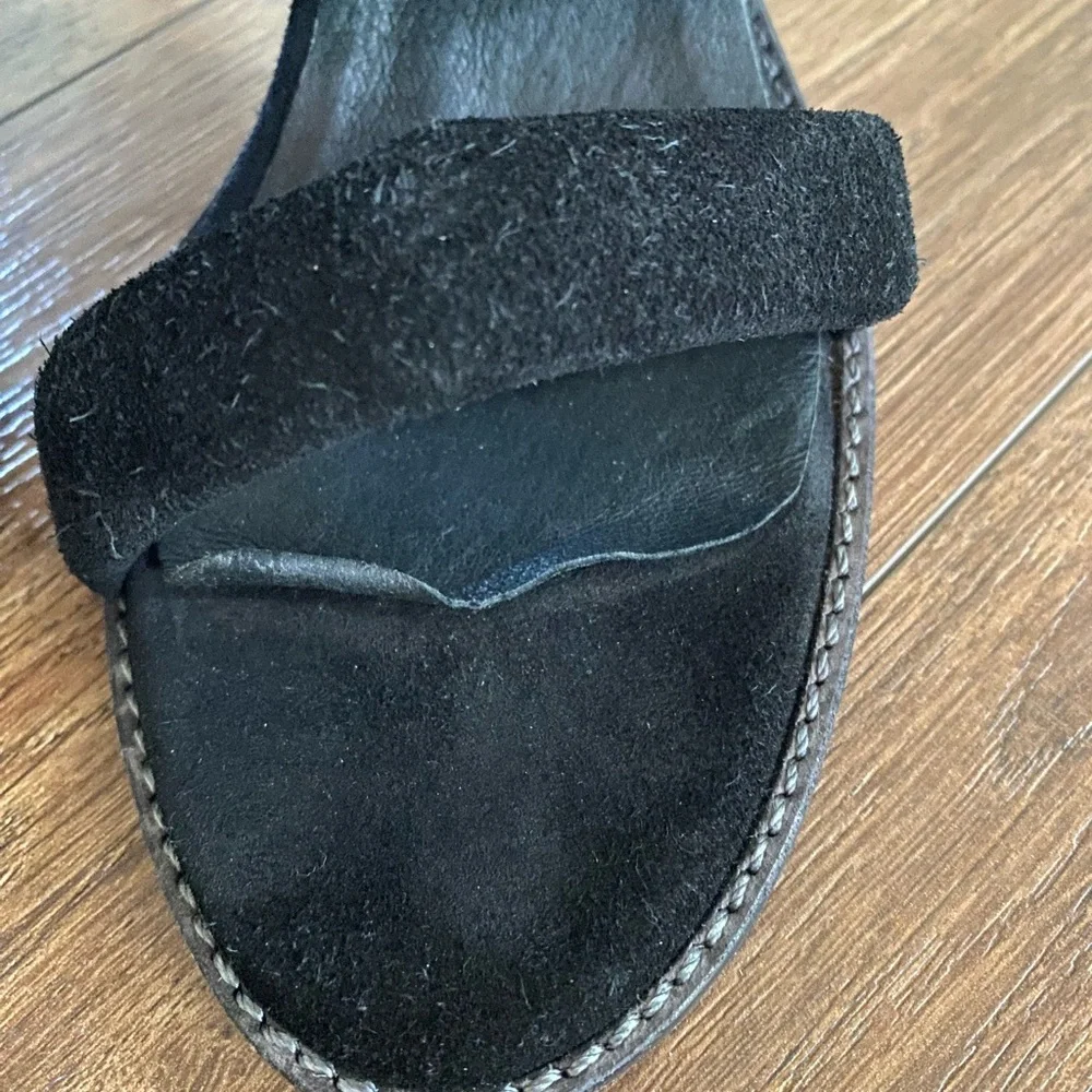 Free People Black Heels with open toe. - Picture 4 of 4
